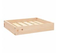 Vidaxl Lit Pour Chien 51,5x44x9 Cm Bois De Pin Solide