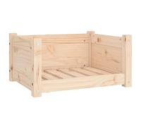 vidaXL Lit pour Chien 55,5 x 45,5 x 28 cm Bois de pin Massif