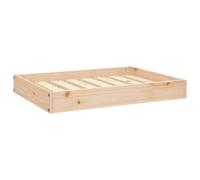 Vidaxl Lit Pour Chien 71,5x54x9 Cm Bois De Pin Solide