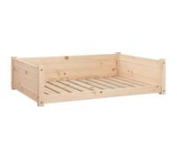vidaXL Lit pour Chien 95,5x65,5x28 cm Bois de Pin Solide Canapé Couchage