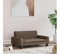 Vidaxl Lit Pour Chien Marron 70x45x30 Cm Tissu