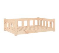 vidaXL Lit pour chien 95,5x65,5x28 cm bois de pin solide 833255