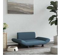 vidaXL Lit pour chien gris foncé 70x45x28 cm tissu 171997