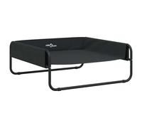 vidaXL Lit pour chien Rehaussé Anthracite Tissu Oxford et acier