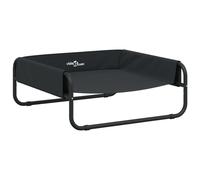 vidaXL Lit pour chien Rehaussé Anthracite Tissu Oxford et acier