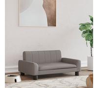 Vidaxl Lit Pour Chien Taupe 70x45x30 Cm Tissu