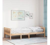 vidaXL Lit pour enfants mi-hauteur 90x190 cm en pin massif sans matelas 855030
