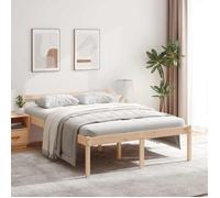 vidaXL Lit pour personne âgée 120x190 cm petit double bois massif pin 810584