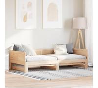 vidaXL Lit Pull-out de Jour Marron 203,5 x 184 x 56,5 cm 834678