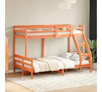 Lit Superposé Cadre de Lit Chambre 90x200/120x200 cm Bois de Pin Massif vidaXL