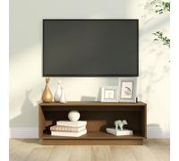 vidaXL Lit superposé avec toit blanc 90x190 cm bois massif de pin