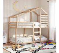 vidaXL Lit superposé sans matelas 90x190 cm bois de pin massif 3281964