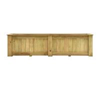 Vidaxl Jardinière Surélevée 196x50x50 Cm Bois De Pin Imprégné
