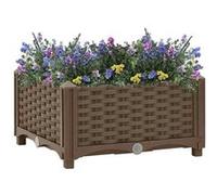 Vidaxl Lit Surélevé 40x40x23 Cm Polypropylène