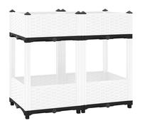 Vidaxl Lit Surélevé 80x40x71 Cm Polypropylène