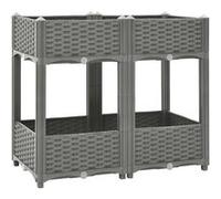 Vidaxl Lit Surélevé 80x40x71 Cm Polypropylène