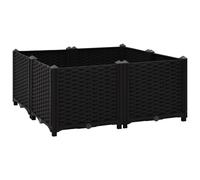 vidaXL Lit surélevé 80x80x38 cm Polypropylène