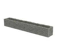 Jardinière à gabion Acier galvanisé 360 x 50 x 50 cm