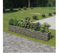 Jardinière à gabion Acier galvanisé 360 x 50 x 50 cm