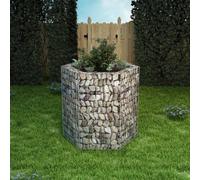 vidaXL Lit surélevé à gabion hexagonale 100x90x100 cm