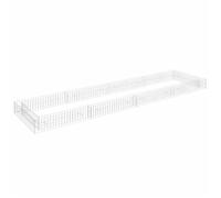 vidaXL Lit Surélevé à Gabion Jardinière à Gabion Patio Terrasse Jardin Extérieur Parterre de Fleurs Plantes Acier Galvanisé 151314