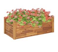 Vidaxl Lit Surélevé De Jardin 110x60x44 Cm Bois Massif D'acacia