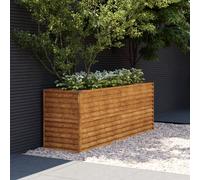 Vidaxl Lit Surélevé De Jardin 196x50x69 Cm Acier Corten
