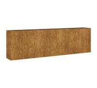 vidaXL Lit surélevé de jardin 280x40x80 cm acier Corten – jardinière pour terrasse
