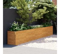 vidaXL Jardinière surélevée 482 x 50 x 69 cm Acier Corten