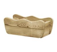 vidaXL Lit surélevé de jardin 50x18x18 cm Bois de pin imprégné