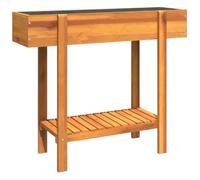 vidaXL Bac surélevé de jardin 90x30x75 cm Bois massif Acacia – Jardinière de terrasse