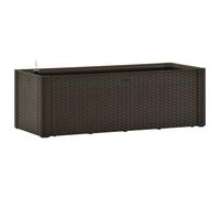 vidaXL Lit surélevé de jardin avec système d'arrosage Moka 100x43x33cm