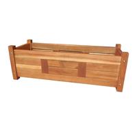 Vidaxl Lit Surélevé De Jardin Bois D'acacia 76x27,6x25 Cm