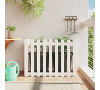 Vidaxl Lit Surélevé De Jardin Design De Clôture 100x50x70cm Pin Massif