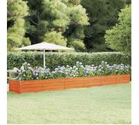 vidaXL Lit Surélevé de Jardin, Jardinière d'Extérieur, Pot de Fleurs, Bac à Plantes, Boîte de Plantation Balcon Patio, 151968