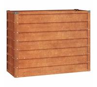 vidaXL Jardinière surélevée en acier Corten 100x40x77 cm rouillé
