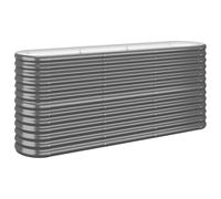Vidaxl Jardinière Acier Enduit De Poudre 152x40x68 Cm Anthracite