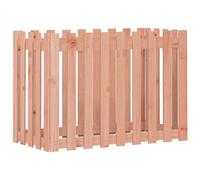vidaXL Lit surélevé design clôture à lattes 100x50x70 cm bois massif douglas