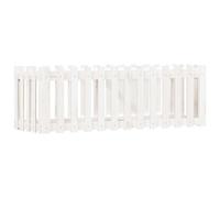 Vidaxl Lit Surélevé De Jardin Design De Clôture 150x50x50cm Pin Massif