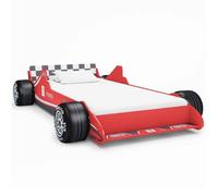 vidaXL Lit voiture de course pour enfants 90 x 200 cm Rouge 245660
