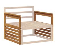vidaXL Lot de 2 accoudoirs naturels 79 x 6 x 61 cm en bois d'acacia massif