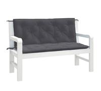 vidaXL Lot de 2 Coussins de Banc de Jardin, Oreillers de Balcon, Coussins de Sièges Patio Jardinage Terrasse Extérieur, 4002596