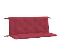 vidaXL Tuinbankkussens 2 st 120x50x7 cm oxford stof wijnrood361687 G