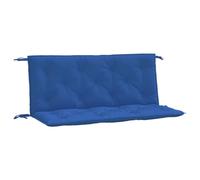Vidaxl Coussins De Banc De Jardin 2 Pcs Bleu 120x50x7 Cm Tissu Oxford