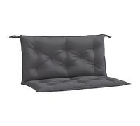 Lot de 2 Coussins de Banc de Jardin, Revêtement de Banc avec Jeux de Cordes, Coussin d'Extérieur Imperméable, 361659