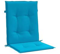 Lot de 2 Coussins de Chaise de Jardin à Dossier Bas Extérieur Rouge vidaXL