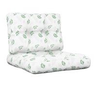 Ensemble de Coussins en Palette Oreiller Patio Jardin Extérieur Tissu vidaXL