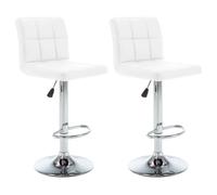 vidaXL Lot de 2 Tabourets de Bar, Chaise de Pub, Siège de Bistrot, Meuble de Salle à Manger Cuisine Salon Maison Intérieur, 323633