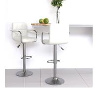 vidaXL Tabourets de bar 334593 – Lot de 2, Chaise de pub pour cuisine et salon