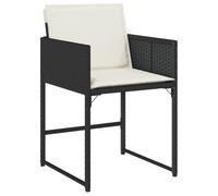 Lot de 4 Chaises de Jardin avec Coussins Sièges Terrasse Extérieur vidaXL